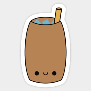 Cute Kawaii Iced Coffee Sticker